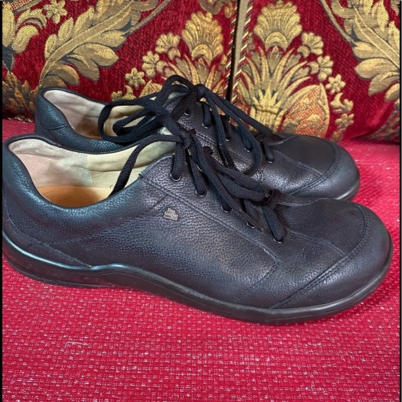 FINN COMFORT lace up leather shoes made in Germany retails $250 woman 42 - Picture 3 of 10
